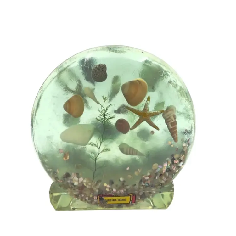 Acrylic Napkin Holder w/ Shells