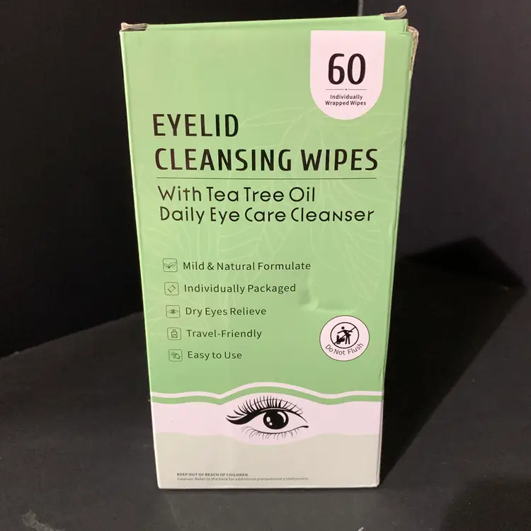 60 Eyelid Cleaning Wipes
