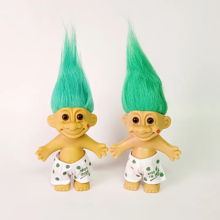 Vintage Irish troll dolls 2 available