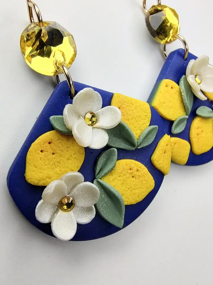 Madeline Earrings (lemons)