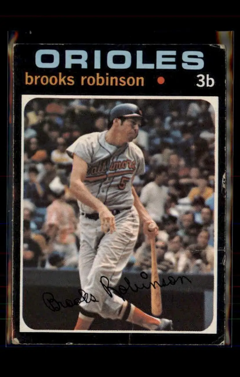 1971 Topps #300 Brooks Robinson - (pk3) - Baltimore Orioles