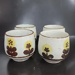 Vintage MCM Otagiri Tea Sake Cups