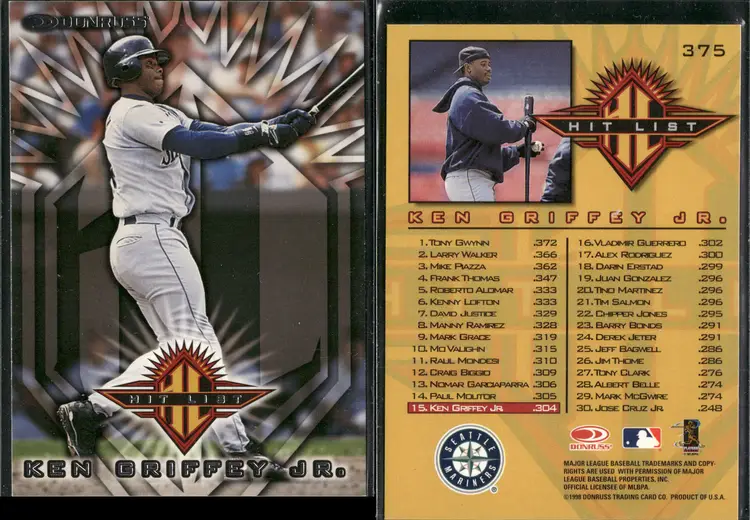 Ken Griffey jr. Lot of 20 Baseball Cards CC15