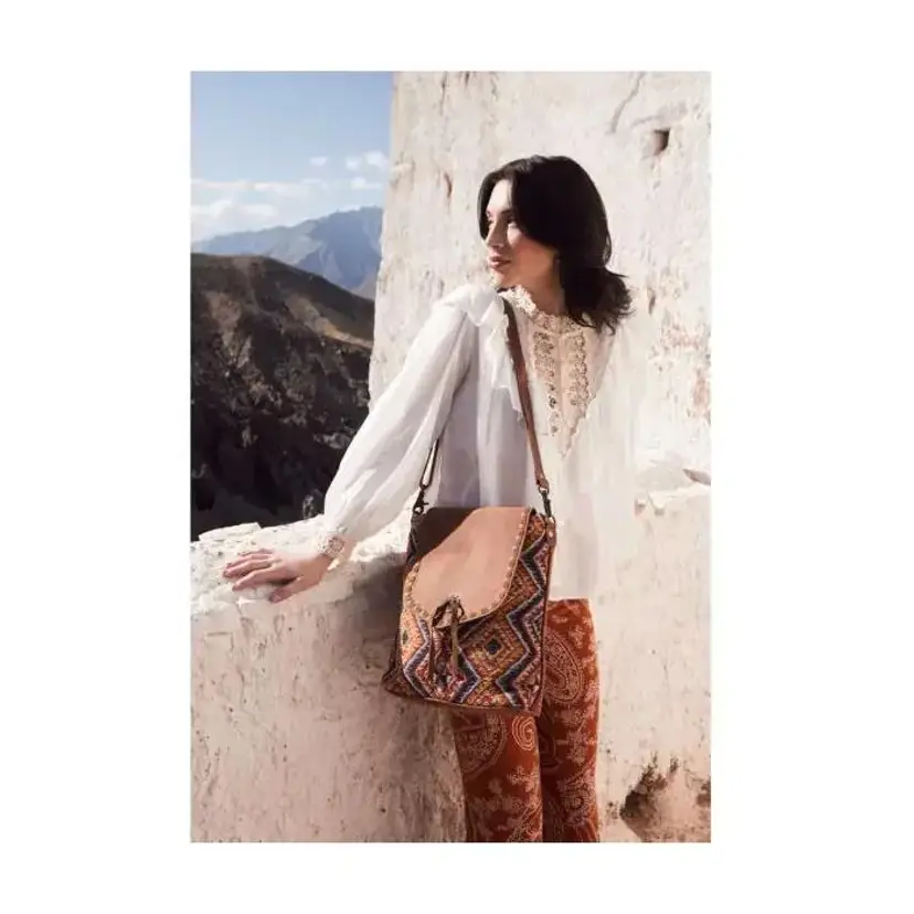 Myra Bag Peanut Brown Crossbody