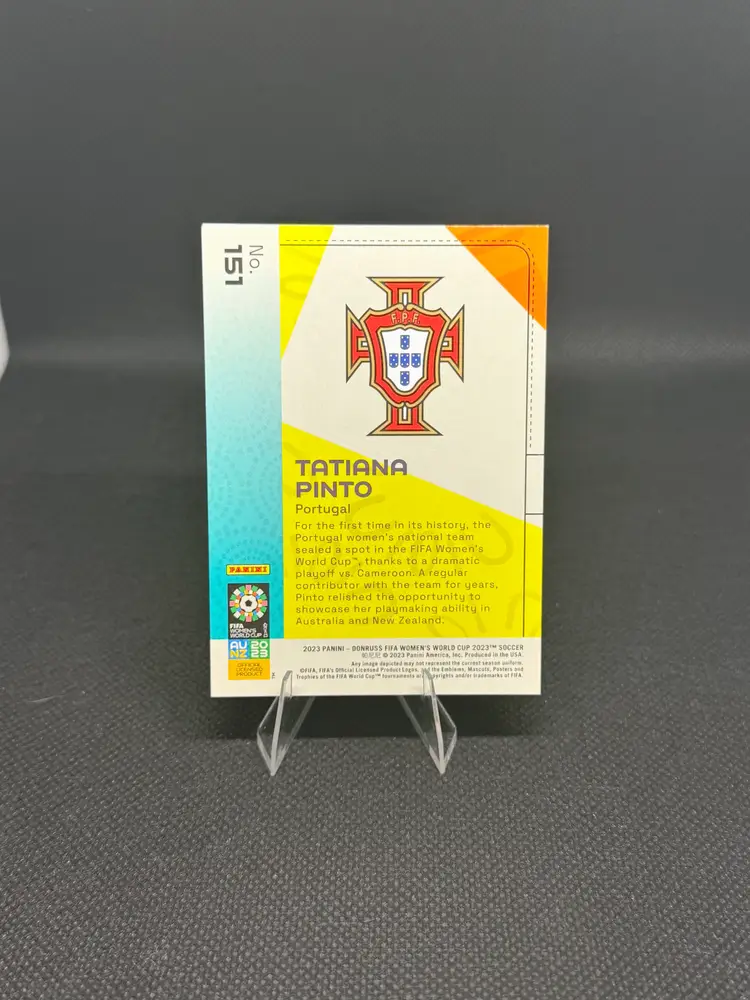 2023 Donruss FIFA Women's World Cup Pink Tatiana Pinto RC /23