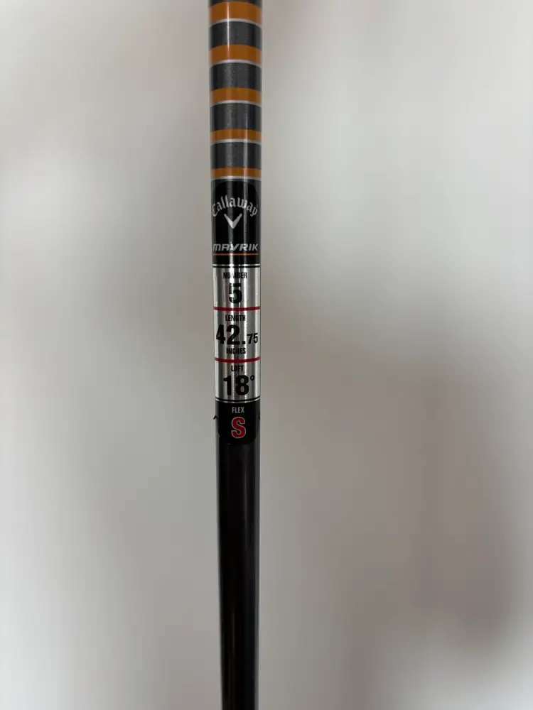 Graphite Design TOUR AD SZ TYPE II Stiff Shaft Pulled 5 Wood Iomic Moebius Grip
