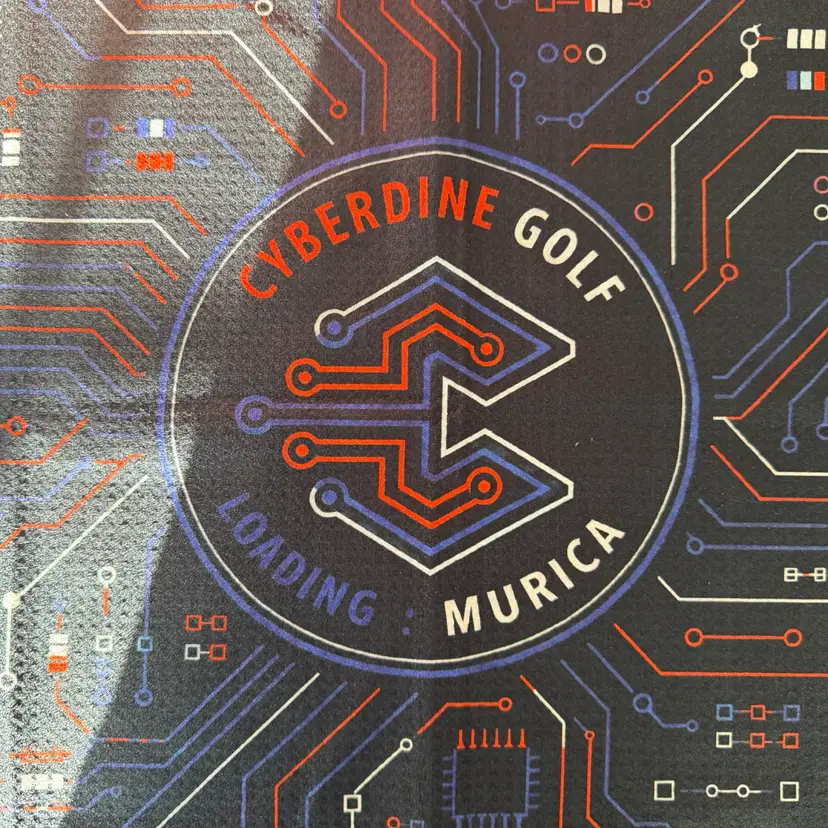 Cyberdine Golf Murica Magnetic Golf Towel