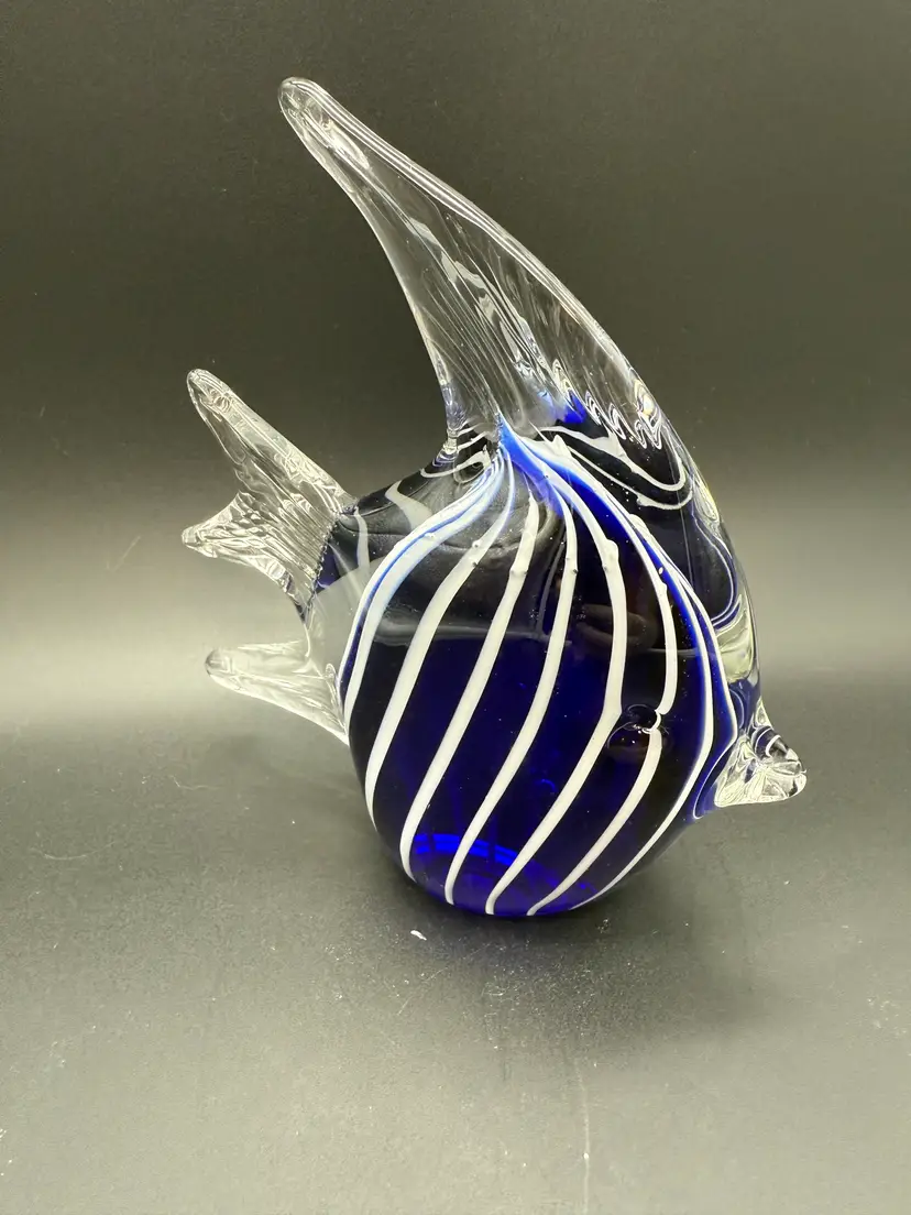 Dynasty Gallery Hand Fused Vinci Fish Paperweight
