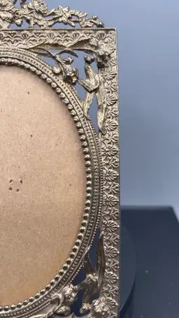 Vintage  Victorian Floral Design Frame