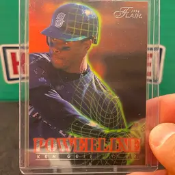 #110 - Ken Griffey Jr. 1996 Flair Powerline
