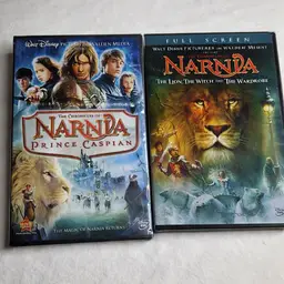 Chronicles of Narnia 2 DVD Lot Prince Caspian Lion Witch Wardrobe NEW