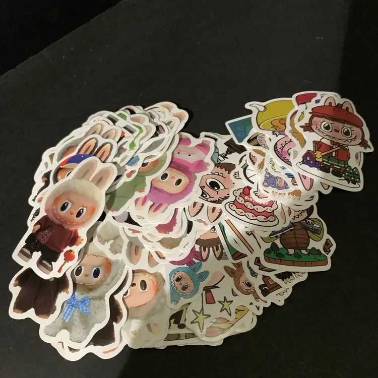 100-Labubu Stickers