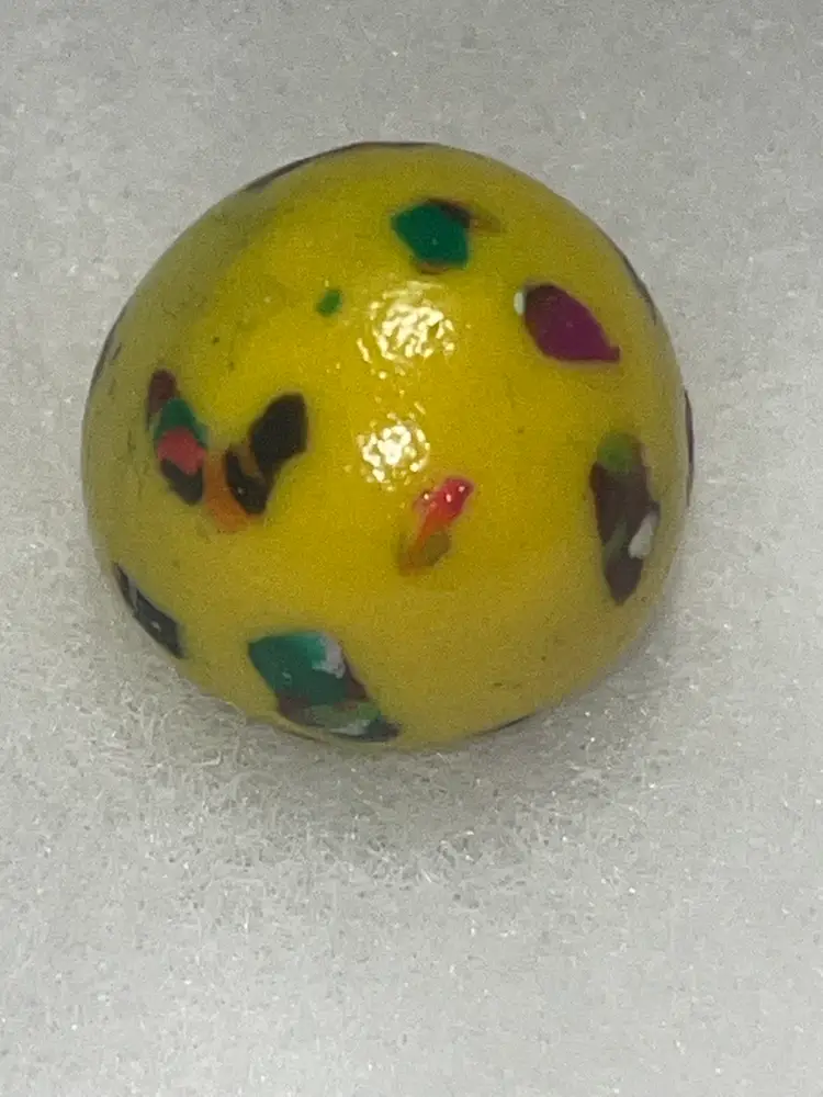 Hand Painted German Clay Marble