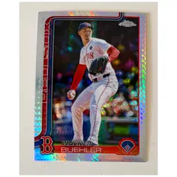 Walker Buehler Prism Refractor Boston Red Sox