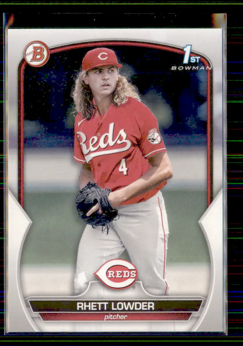 Rhett Lowder 2023 Bowman Draft #BD-52 - Cincinnati Reds - (130-35)