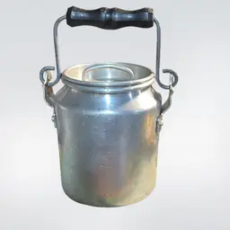 Aluminum Milk Jug
