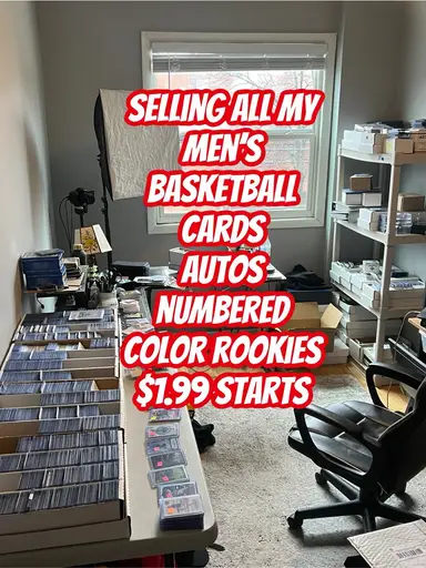 SELLING ALL MY BASKETBALL CARDS