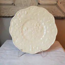 English Meadow by Julia Bullmore Castle And Cottage Embossed Garden Plate