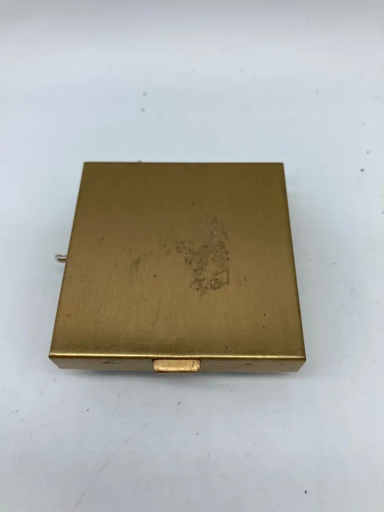 VINTAGE 1950's Wiesner of Miami Multi-Crystal Trickettes Purse Compact