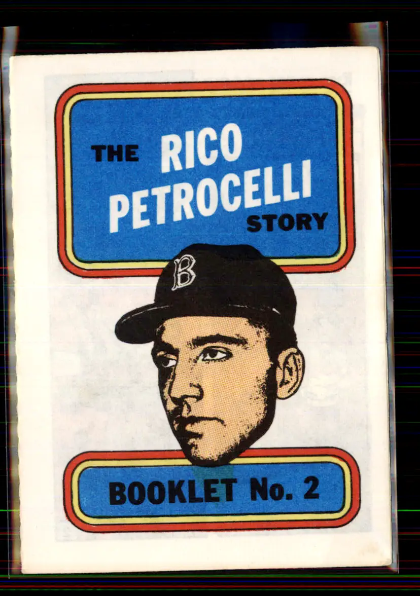 Rico Petrocelli 1970 Topps Booklets #2 - Boston Red Sox - (pk2-83)