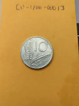 1955 Italy 10 Lire