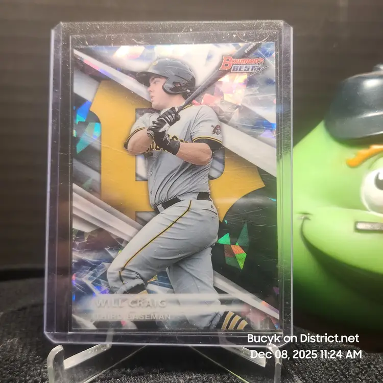 2016 Bowman's Best Atomic - Will Craig Pittsburgh Pirates