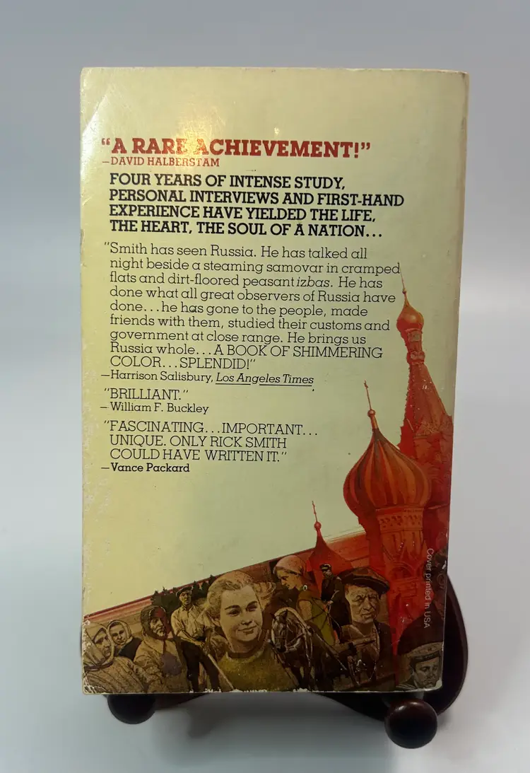 Vintage 'The Russians' by Hedrick Smith Paperback Book 1977 Ballantine Books