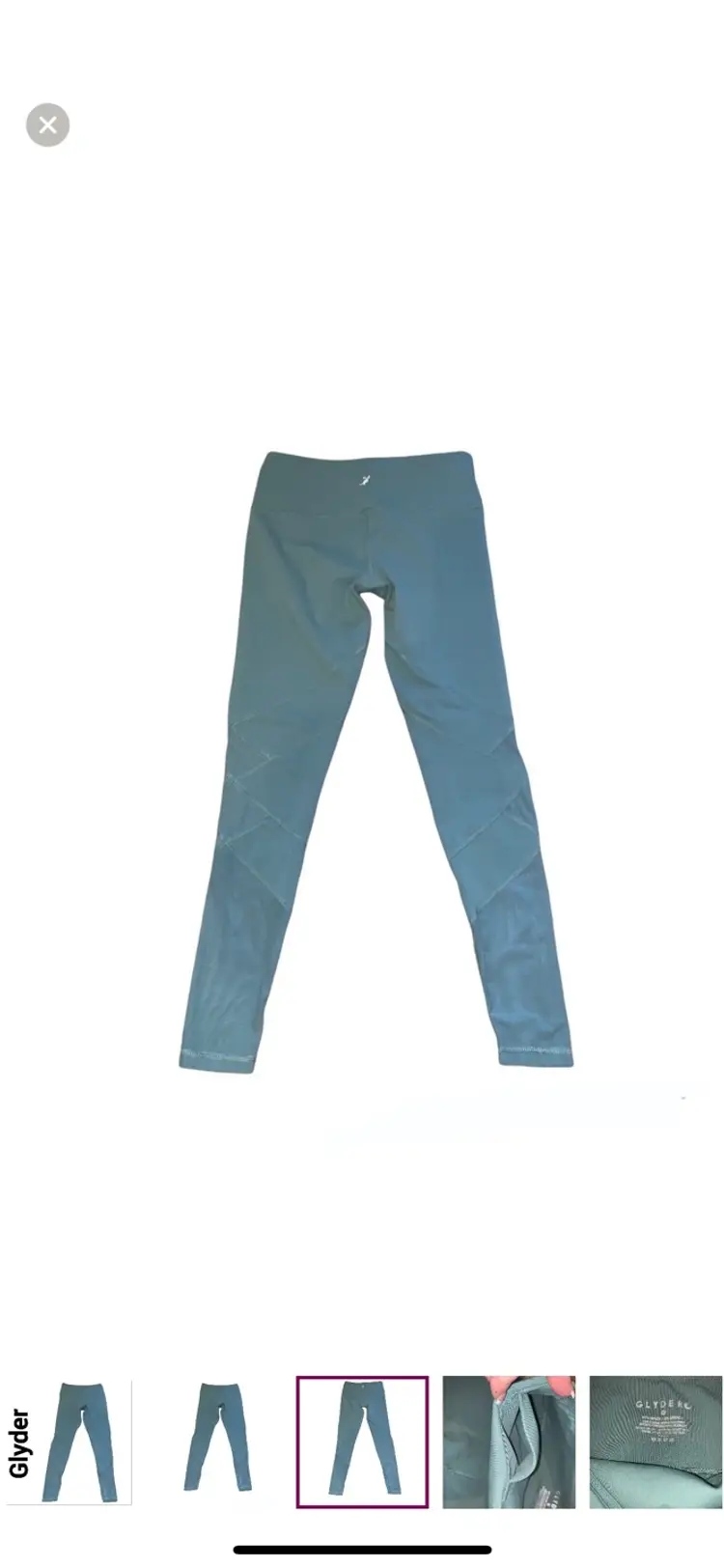 GLYDER Leggings Sage Green size XS