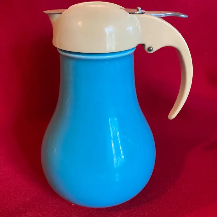VTG 1930’s Fiesta Ware Syrup/Original Bakelite Dripcut Lid 