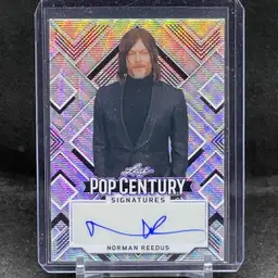 Norman Reedus Leaf Pop Century Signatures Autograph Card - The Walking Dead