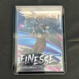 2024 Topps Chrome Football Jayden Daniels Finesse