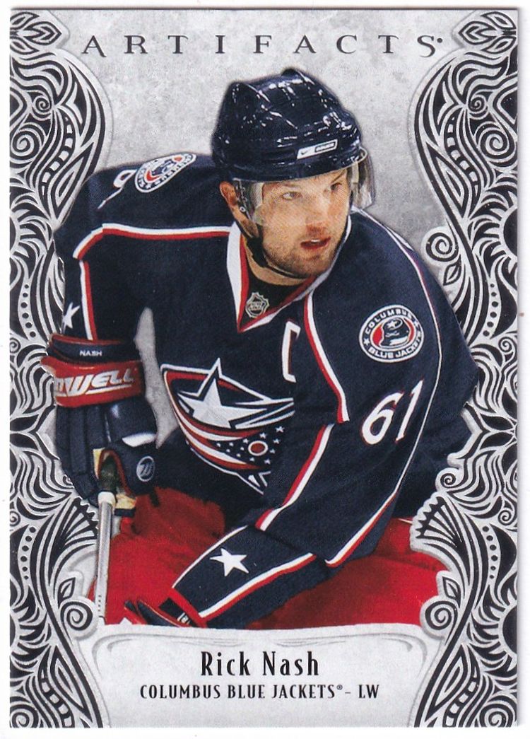 2025-26 Artifacts #170 Rick Nash Columbus Blue Jackets Hockey Card
