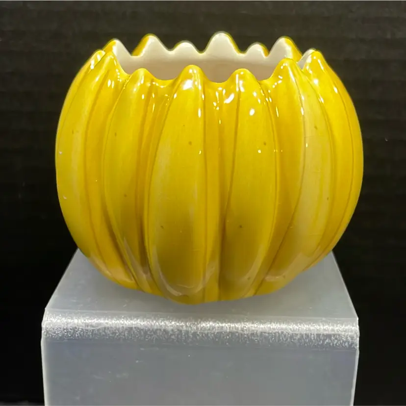 Retired Fitz & Floyd 1989 Caribbean Fruit De Jour Banana Candleholder