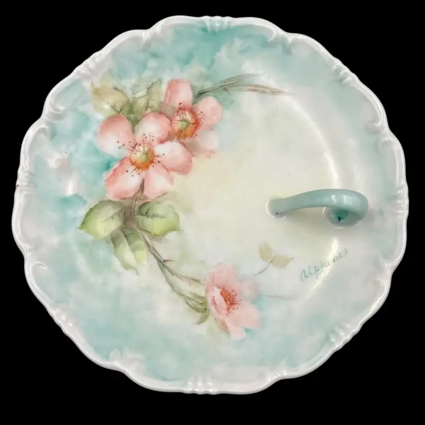 Vintage Hand-painted Nappy Dish