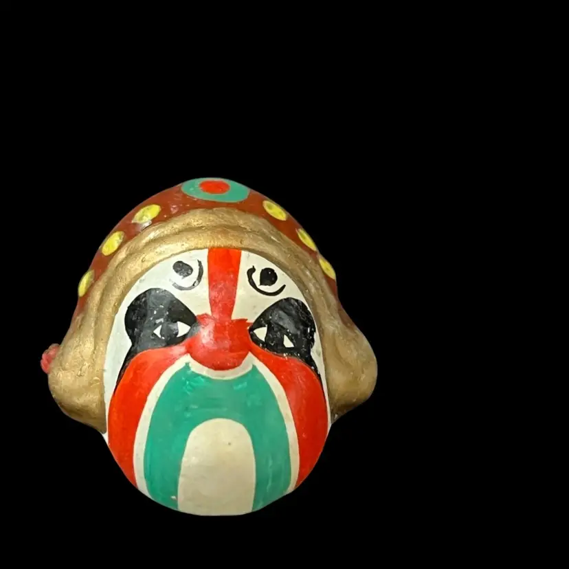 Miniature Chinese Hand Painted Mask