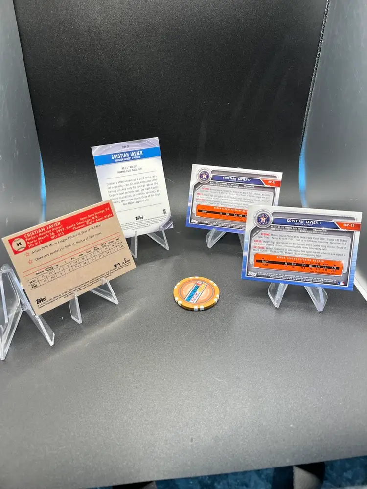 Christian Javier RC Lot Houston Astros