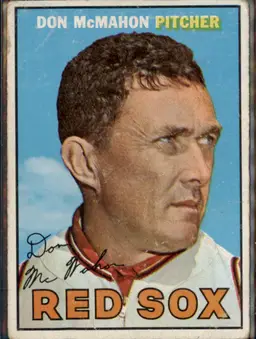 1967 Topps #7 Don McMahon - (pk3) - Boston Red Sox