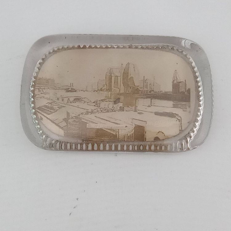 Vintage "Buffalo" paperweight