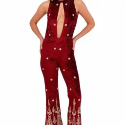 Free People Lenni Chromatic Velvet Jumpsuit | XS | New