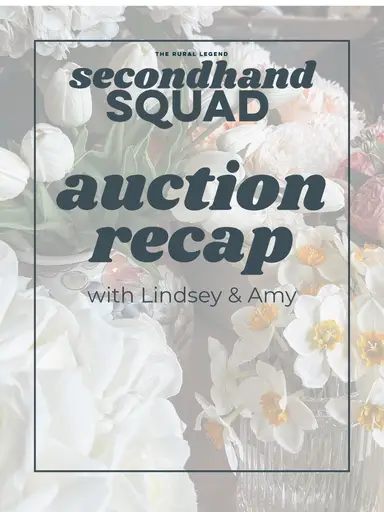 Auction Recap W Lindsey & Amy