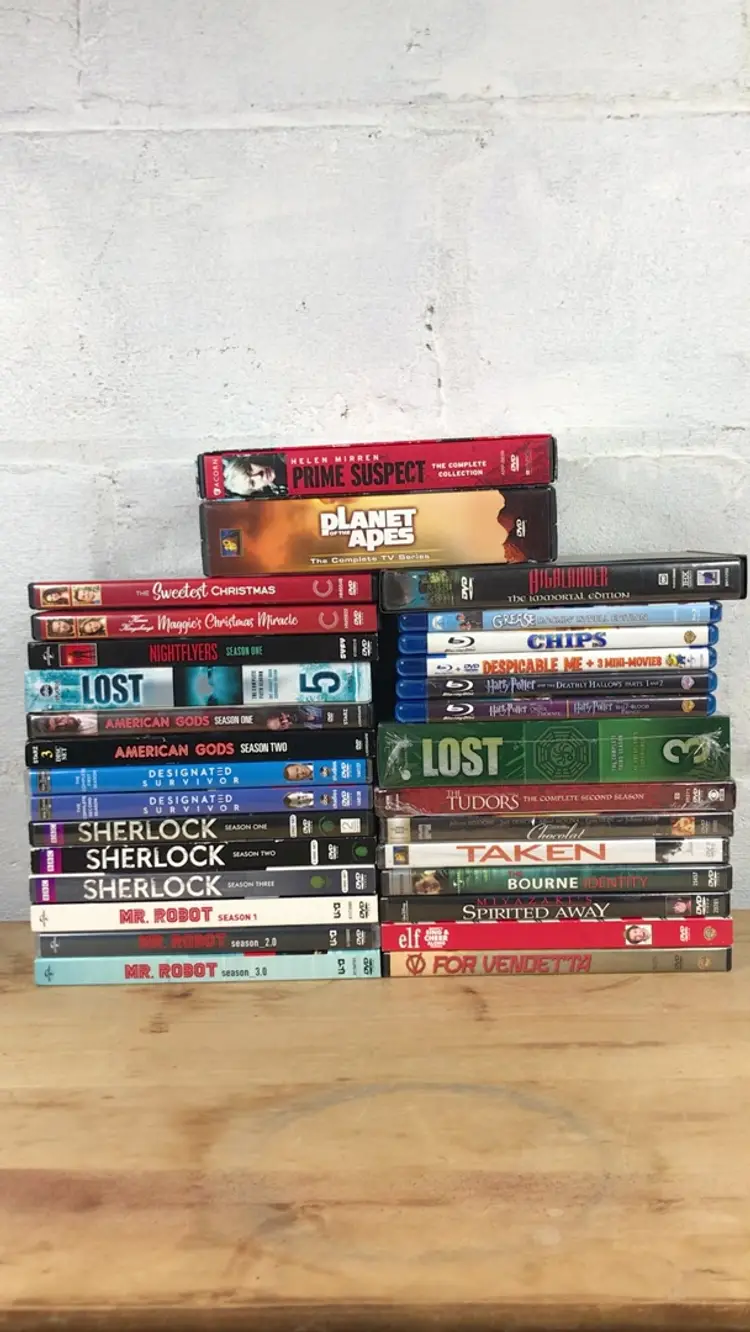 Mixed DVD and Blu-Ray Lot