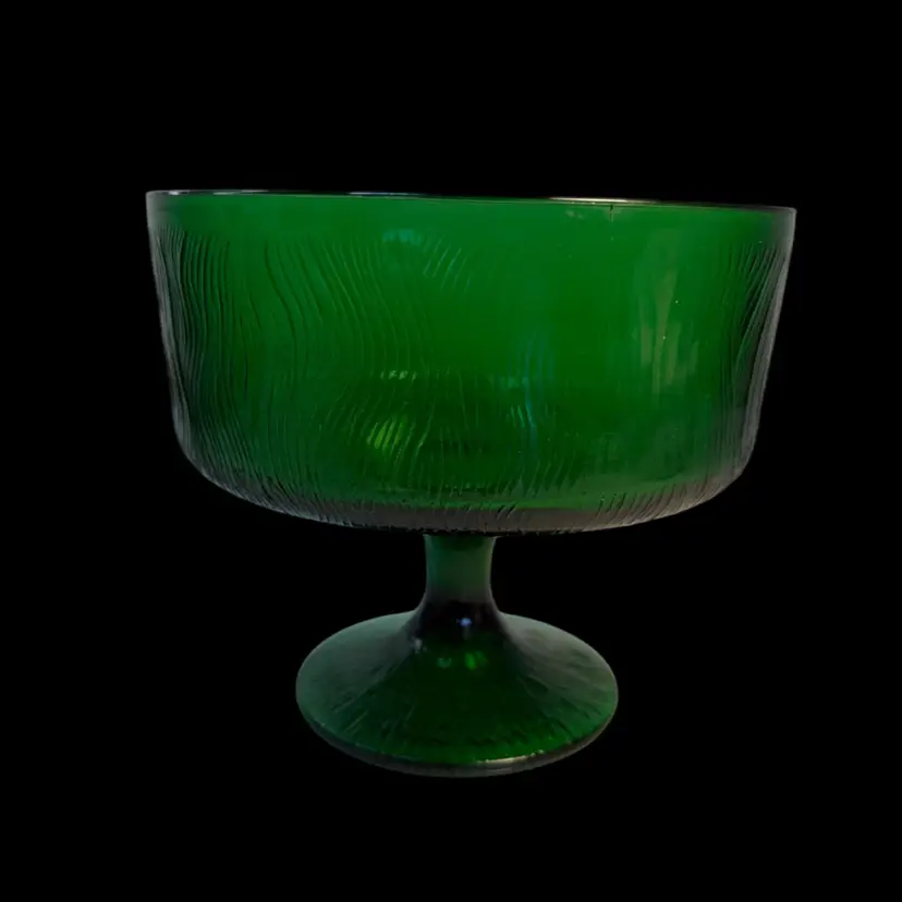 Vintage Hoosier Glass Pedestal Compote
