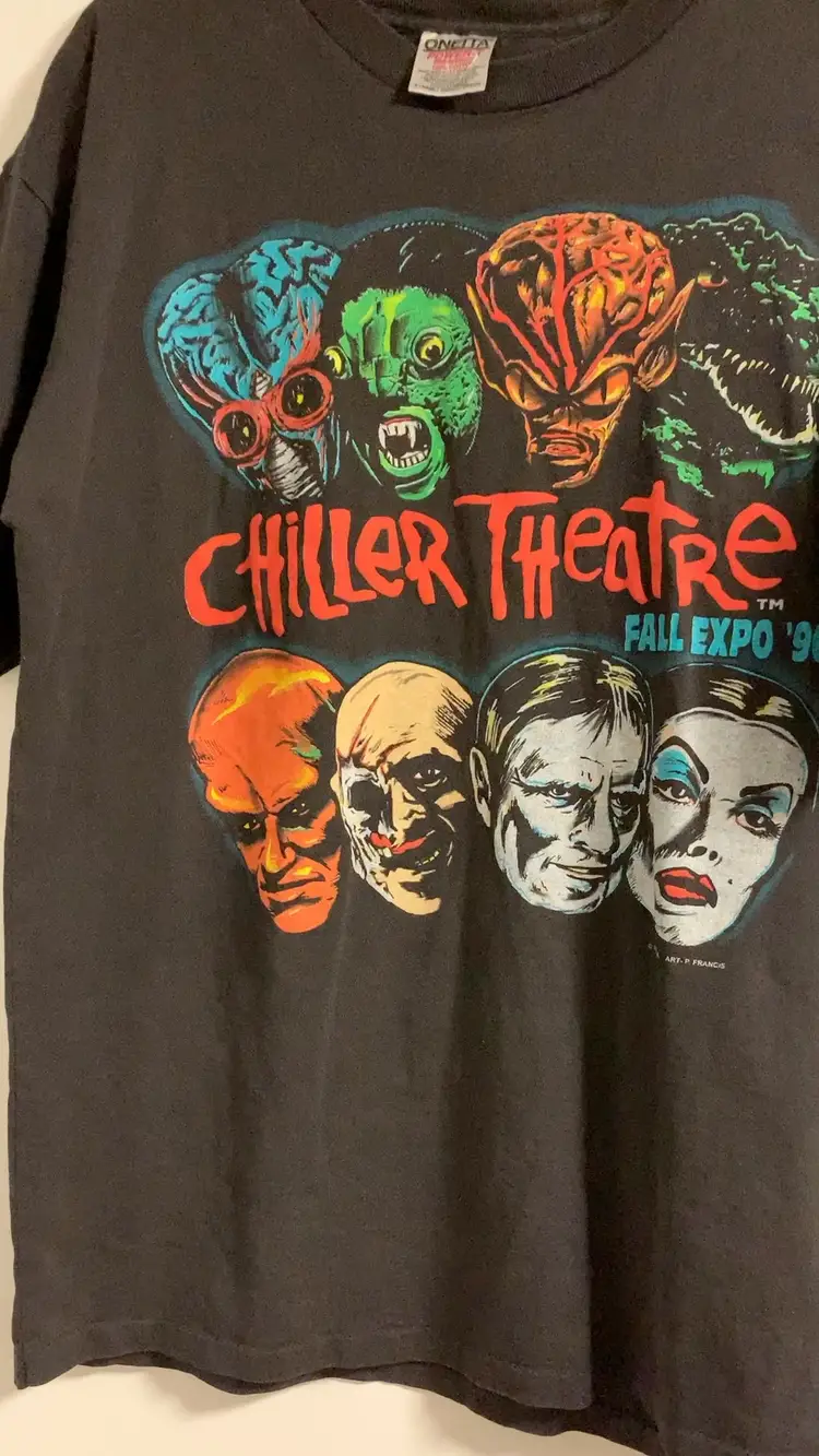Rare! Vintage Chiller Theatre Fall Expo’96 T Shirt Sz. XL
