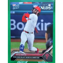 Bryce Harper Topps Now Postseason Phillies