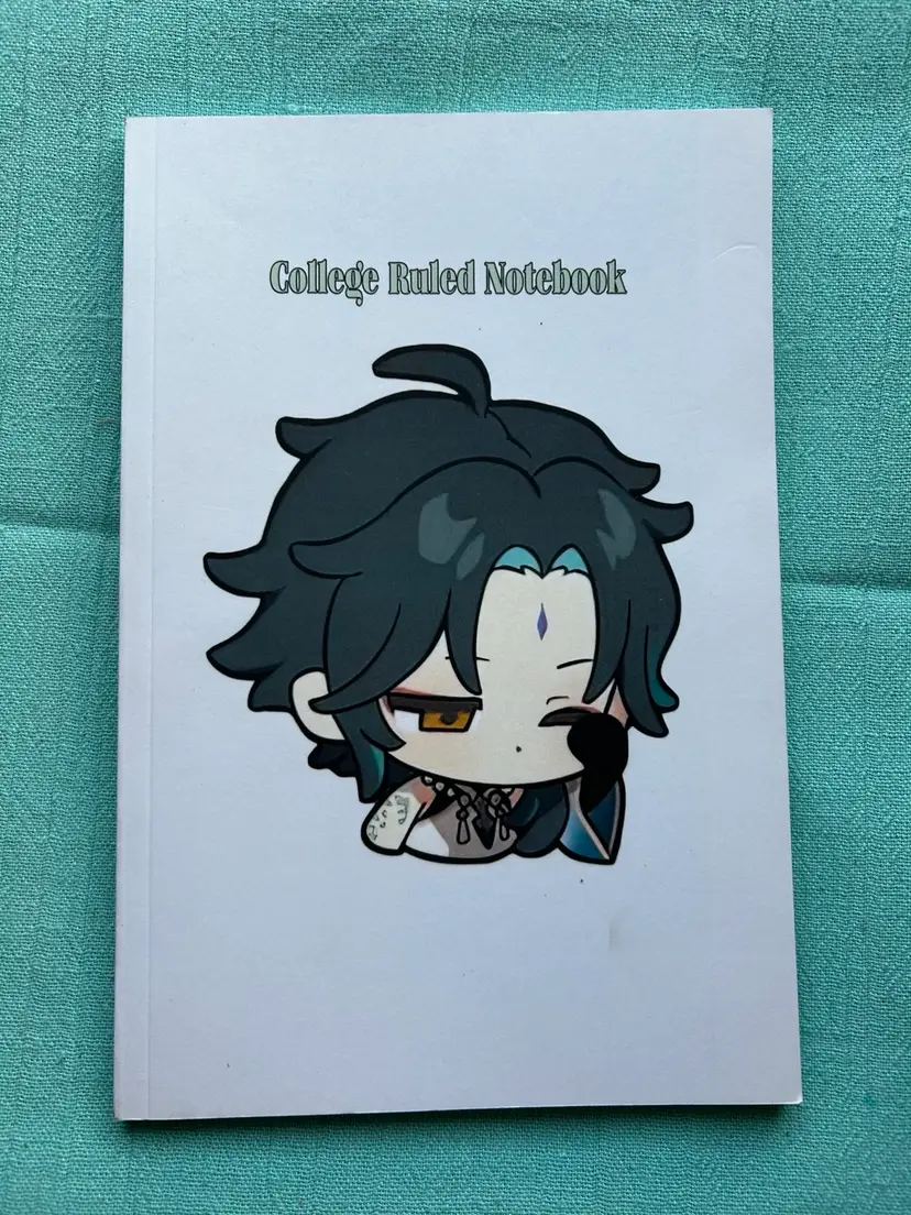 College Ruled Anime Notebook