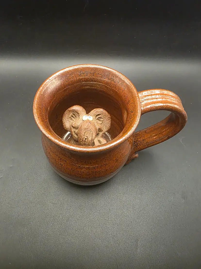 Peek-a-boo Elephant Mug