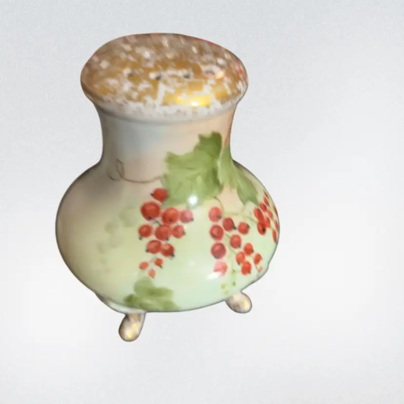 Footed Hand painted Shaker