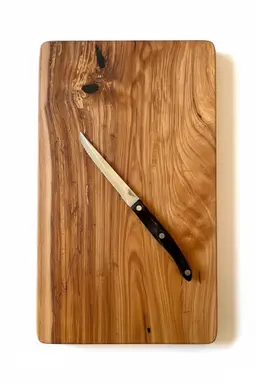 Lightning Struck Spalted Maple Deep Green Epoxy Cutting Board