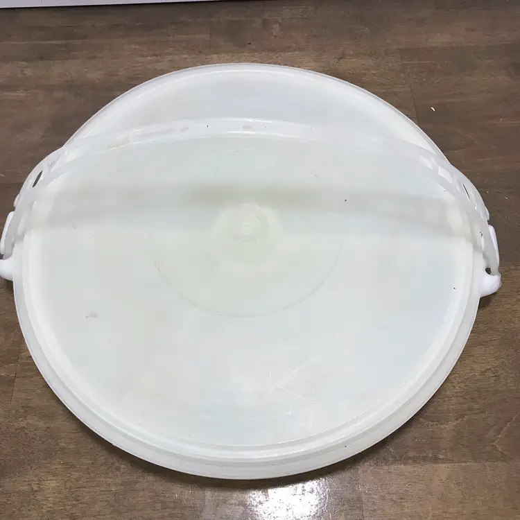 Tupperware Veggie Tray Holder With Lid And Handle