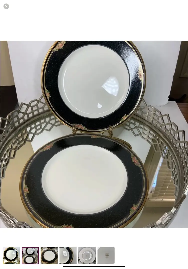 Noritake Dinner Venetian Rose Bone China Lot 2